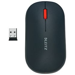 Miš usb 3tipke optički bežični Cosy Leitz 65310089 tamno sivi