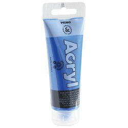 Boja akrilna  75ml pvc tuba Primo 420TAM75521 metalik plava