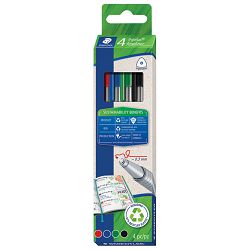 Flomaster fineliner 0,3mm pk4 reciklirani Triplus Staedtler 334 RC4 sort