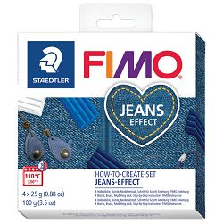 Set za modeliranje Fimo Soft "JEANS EFFECT" Staedtler 8025 HTC2 blister