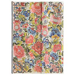 Notes 13x18 cm-midi crte  72L magnet Peking Opera Embroidery Paperblanks PB8134-0