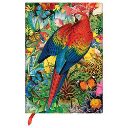 Notes 13x18 cm-midi crte  72L s gumicom Tropical Garden Paperblanks PB9306-0