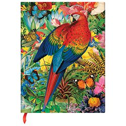 Notes 18x23 cm-ultra crte 72L s gumicom Tropical Garden Paperblanks PB9304-6