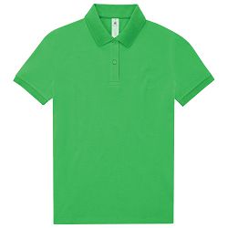 Majica kratki rukavi B&C MyPolo180 Women 180g svijetlozelena XL