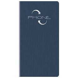 Adresar telefonski  70x136 mm A-Ž Furore 814 tamnoplavi