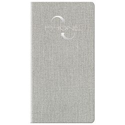 Adresar telefonski  70x136 mm A-Ž Furore 806 srebrni