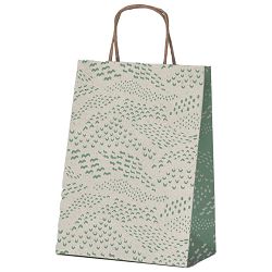 Vrećice ukrasne 36x41x12 cm Carta Erba Rex-Saul Sadoch SDF36-309F bijela/zelena