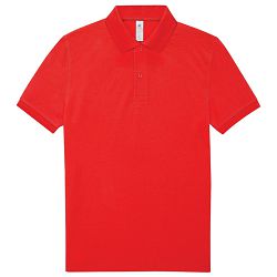 Majica kratki rukavi B&C MyPolo180 180g crvena L