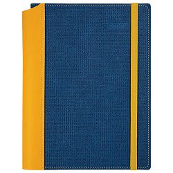 Notes B5 crte 160L 80g s gumicom, fleksibilna korica, Borneo plavo/žuti!!