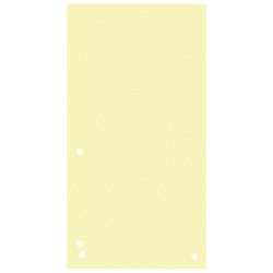 Pregrada kartonska 23,5x10,5 cm pk100 Donau 8620100-11PL žuta