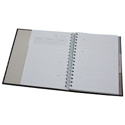 Organizer 18x23 cm 108L spiralni s gumicom Mosaic 1 Marker 1801