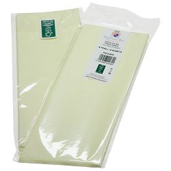 Papir ukrasni Tissue 50x76cm pk6 Cartotecnica Rossi F072 svijetlo žuti blister