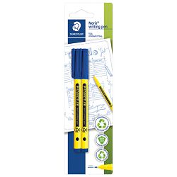 Flomaster fineliner 0,6mm pk2 Noris Staedtler 307-3 BK2 plavi blister