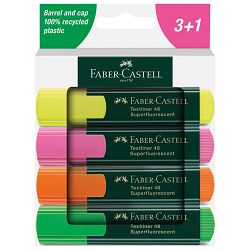 Signir 1-5mm 48 kartonska kutija Faber Castell 254844/4boje blister