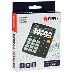 Kalkulator komercijalni  8mjesta Eleven SDC-805NR crni