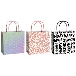 Vrećice ukrasne 20x20x8 cm Birthday Stewo 5335 99 sortirano