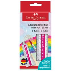 Glitter u tubi Rainbow pk2 Faber Castell 125089