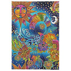 Notes 12,5x18 cm-midi crte  72L magnet Celestial Magic Paperblanks PB9693-1