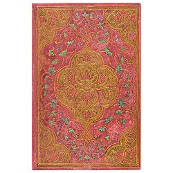 Notes 12x17,5 cm-midi crte  88L bez zatvaranja Rose Chronicles Flexis Paperblanks 9722-8