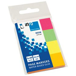 Zastavica 20x50 mm 4bojex50L papir Global Notes 5670-89 sortirano blister