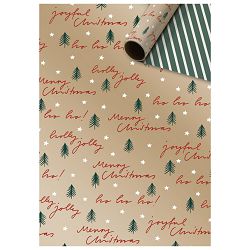 Papir ukrasni rola 70x150 cm obostrani novogodišnji  Stewo 5264 80