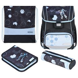 Torba školska anatomska 4/1 Loop Cyber Soccer Herlitz 50049325