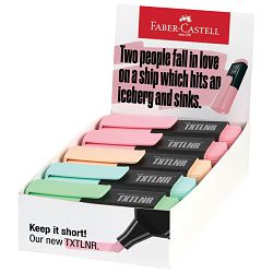 Signir 1-5 mm mini TXTLNR Pastel kart.kutija pk10 Faber Castell 154211 sortirano!!