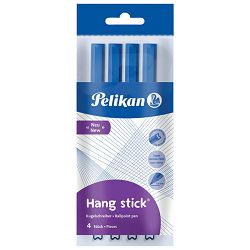 Olovka kemijska Stick K86 pk4 Pelikan 820882 plava blister