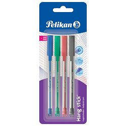 Olovka kemijska Stick K86 pk4 Pelikan 820875 sortirano blister