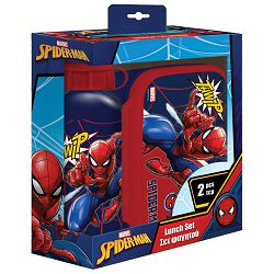 Set Boca 500ml + kut.za užinu Spiderman Diakakis 000508538
