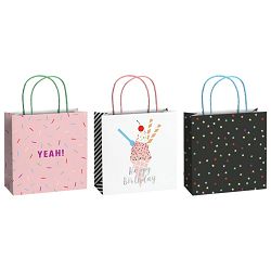 Vrećice ukrasne 20x20x8 cm Birthday 2 Stewo 5203 25 sortirano