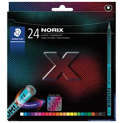 Boje drvene  24boje Norix Staedtler 186 C24 blister