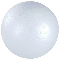 Ukras od stiropora 3 cm kuglica pk10 Knorr Prandell 21-67600 bijeli