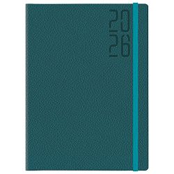 Rokovnik A4 Colfosco FLEXI s gumicom 101 tirkizni