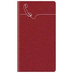 Adresar telefonski  70x150mm A-Z Colere E41 bordo