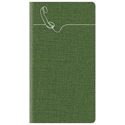 Adresar telefonski  70x150mm A-Z Colere E50 zeleni