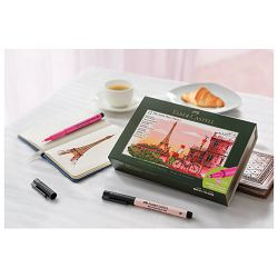 Set Pitt artist pen pk12 Paris Faber Castell 267136 sortirano