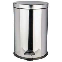 Koš za smeće s pedalom i poklop. Inox-20L