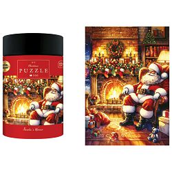 Puzzle 500 kom tuba Christmas "Santa`s House" Interdruk