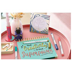 Marker permanentni dekorativni Calligraphy pk6 Faber Castell 160906 sort blister