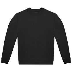 Majica dugi rukavi B&C ID.332 Crew 280g crna 2XL