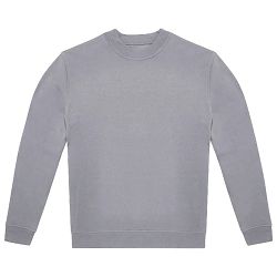 Majica dugi rukavi B&C ID.332 Crew 280g svijetlosiva XL