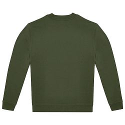 Majica dugi rukavi B&C ID.332 Crew 280g maslinasto zelena 3XL