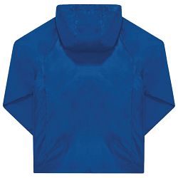 Vjetrovka s kapuljačom zip unisex B&C # Reset Lined Windbreaker tamno plava S