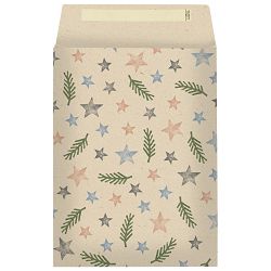 Vrećice-kuverte ukrasne strip novogodišnje 22x5x30cm pk10 Stewo 5260 40