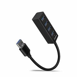 AXAGON USB HUB Mini HUE-M1A 4x USB3.2, USB-A cable, 20cm