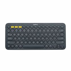 Tipkovnica bežična bluetooth Logitech K380 Crna