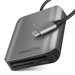 Čitač pametnih kartica AXAGON CRE-S3C SUPERSPEED USB-C UHS-II READER