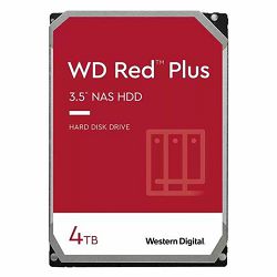 HDD Interni WD Red™ Plus NAS (CMR) 4TB 3,5" SATA WD40EFPX