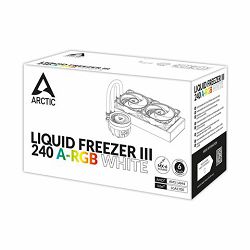 Vodeno hlađenje za procesor Arctic Liquid Freezer III 240 A-RGB(white)
